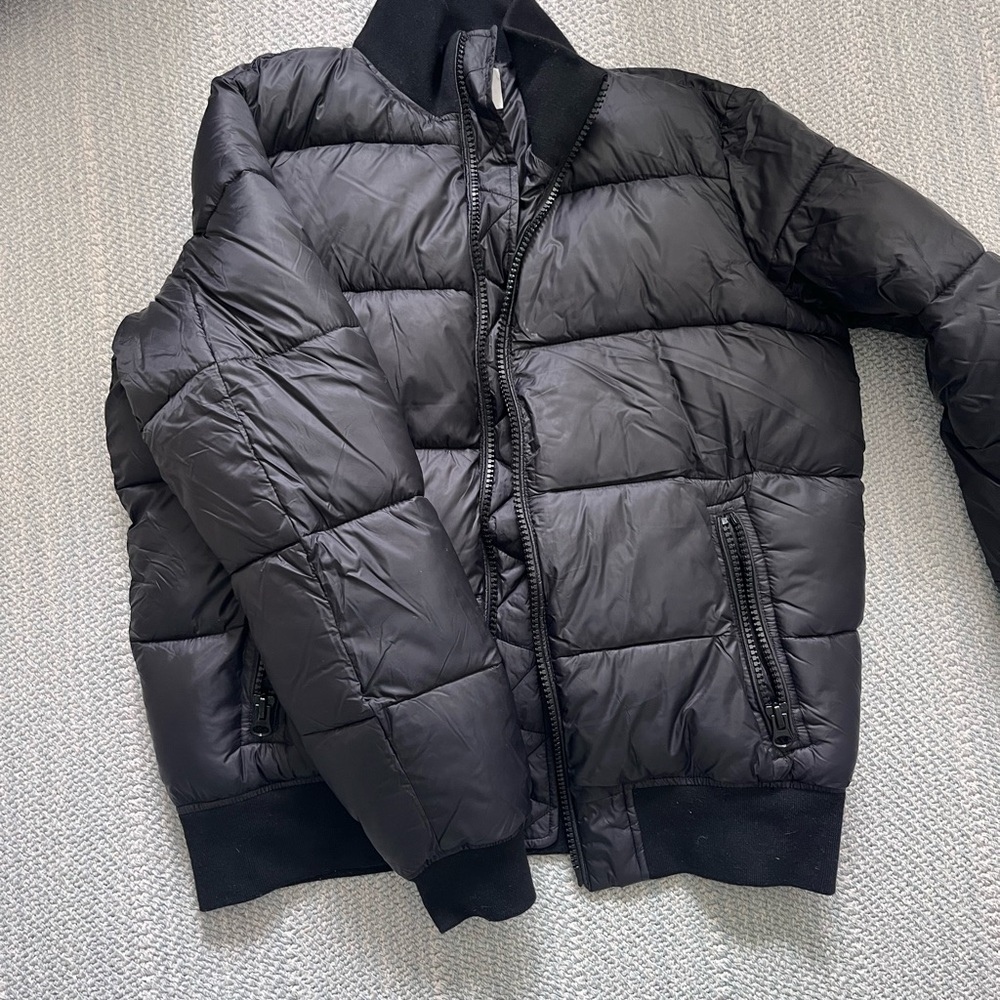 GAP Black Puffy Jacket